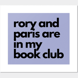 Rory and Paris Book Club Posters and Art